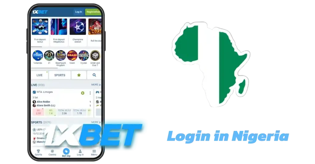 1xBet Login in Nigeria